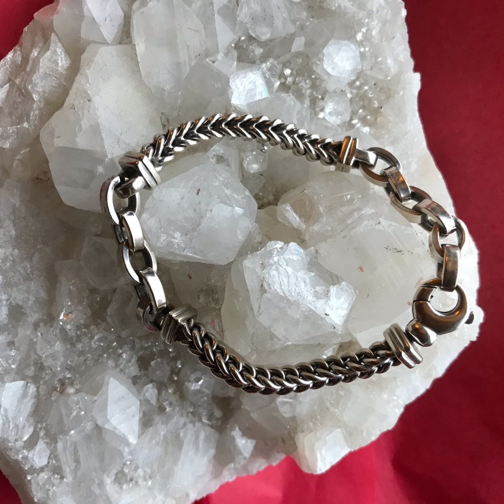 14k White Gold Bracelet